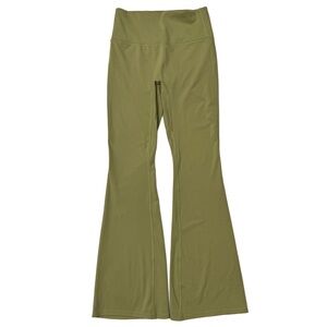 {all in motion} "Brushed Sculpt Ultra High Rise" Green Flare Yoga Leggings